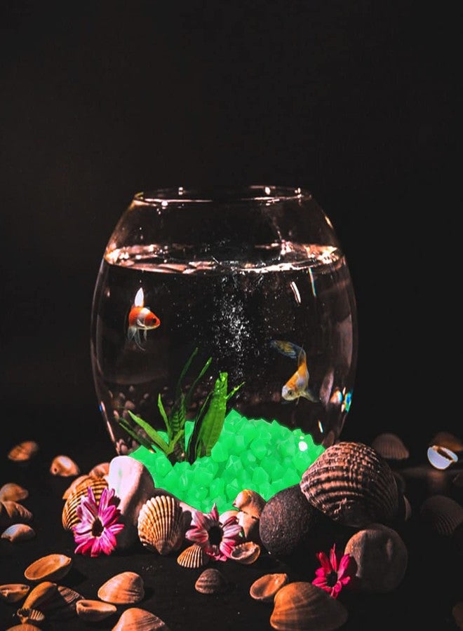 SPENCER SPENCER HAPPUCATION 600 PCS Decorative Stones Glow in the Dark Rocks, Garden Pebbles Rocks Luminous Stones Glow Rocks Powered by Light and Solar for Outdoor Decor Walkway Driveway Garden Fish Tank Halloween (Purple) - Image 4